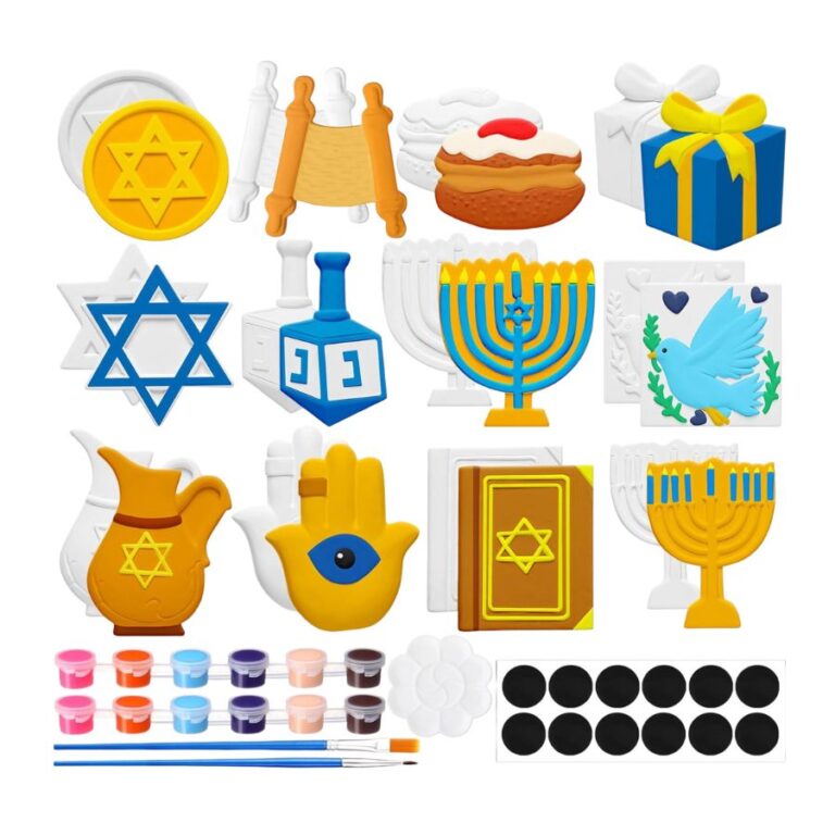 hanukkah ceramic paint set